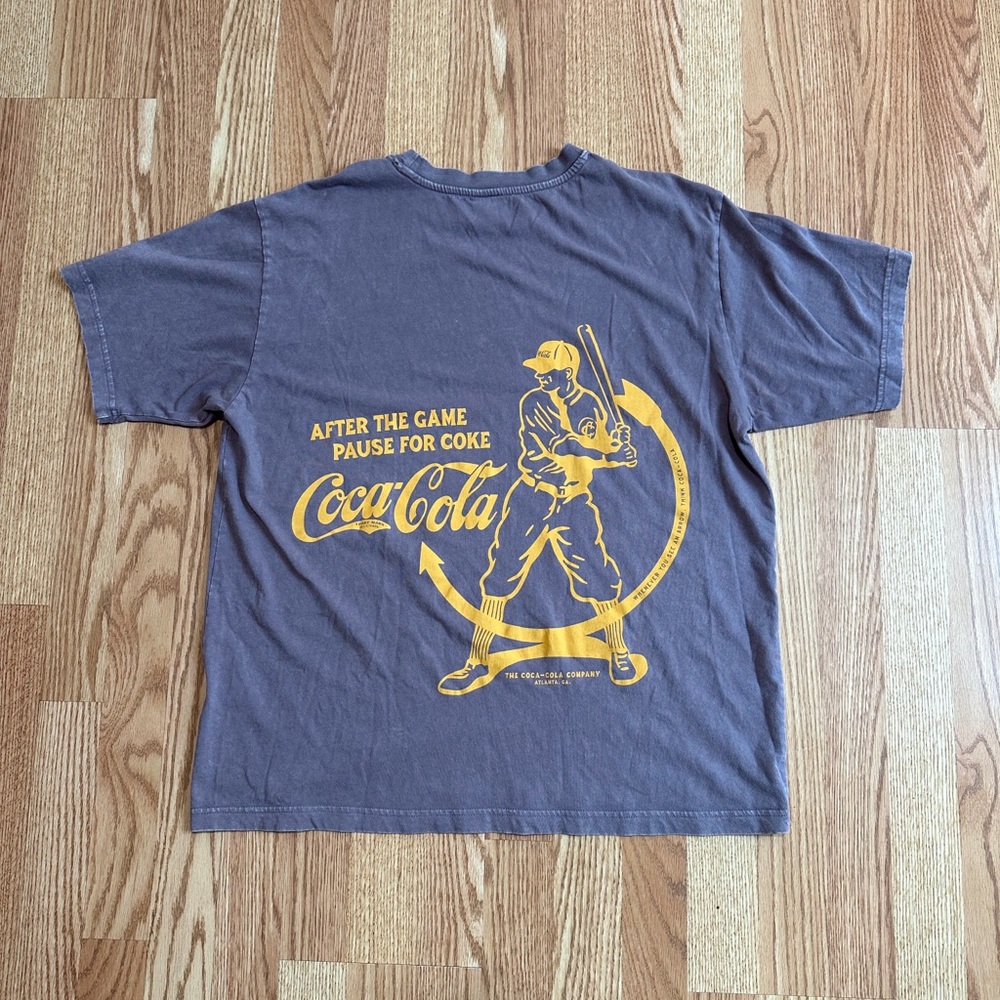 Pacsun Coca-Cola baseball graphic